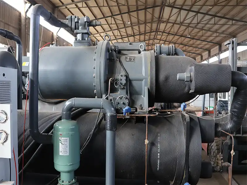 Industrial chiller compressor.webp