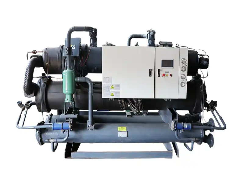 Single screw industrial chiller unit