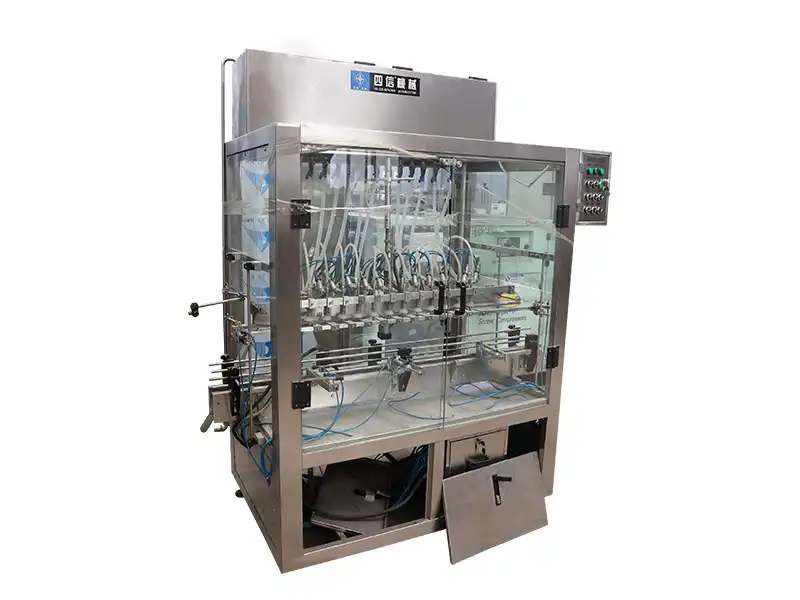 Used fully automatic linear filling machine