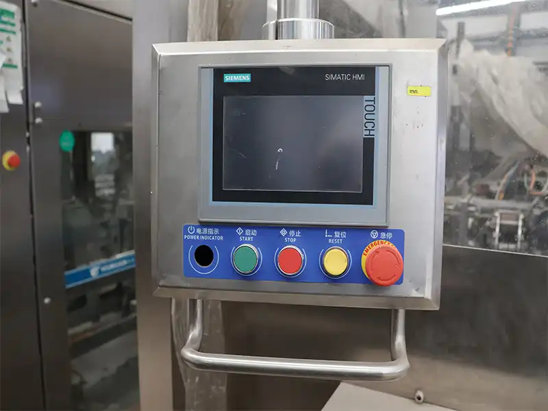 Automatic Plastic Cup Form-Fill-Seal Machine siemens controller.jpg